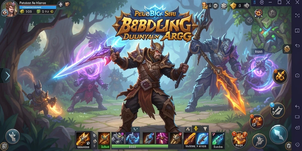 Tampilan menarik dari gameplay petualangan ARPG 88BIG.