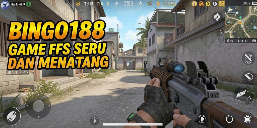 Tampilan mendebarkan dari gameplay BINGO188 dengan aksi tembak-menembak.