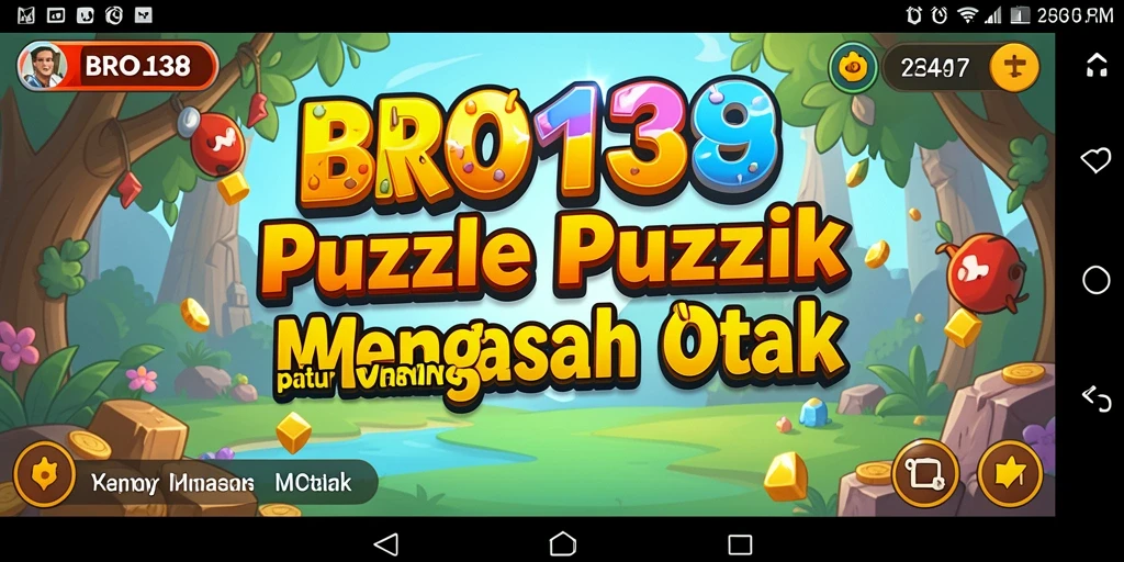 Tampilan gameplay BRO138 dengan tantangan Puzzle yang menarik.