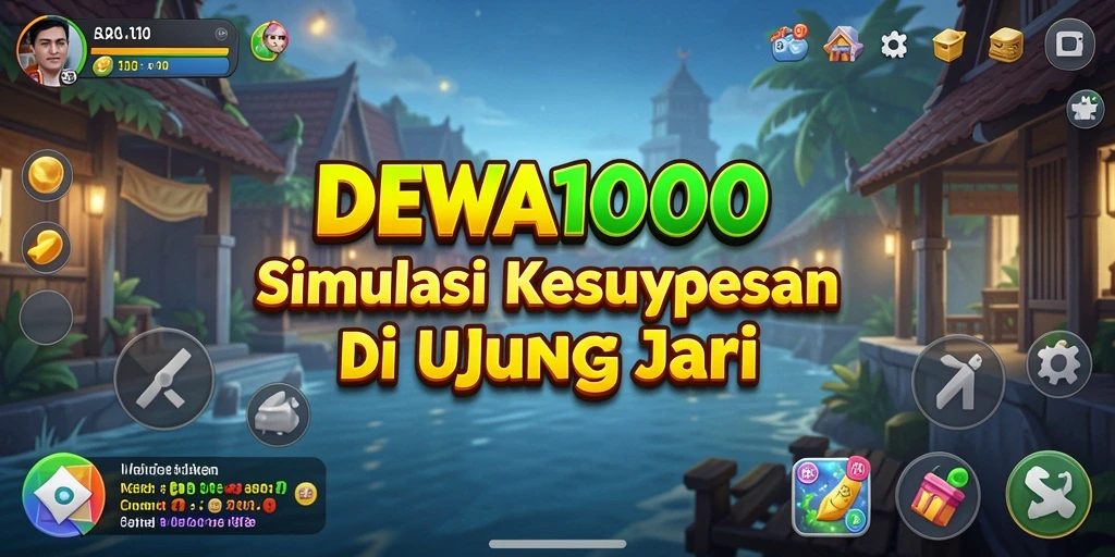 Gameplay menarik DEWA1000 dalam simulasi manajemen sumber daya.