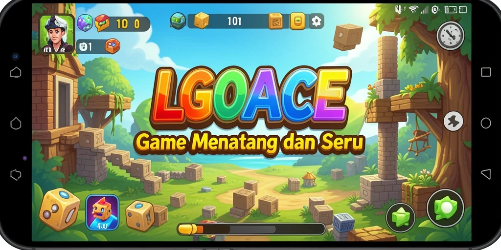 Tampilan gameplay LGOACE yang menegangkan dan penuh tantangan.